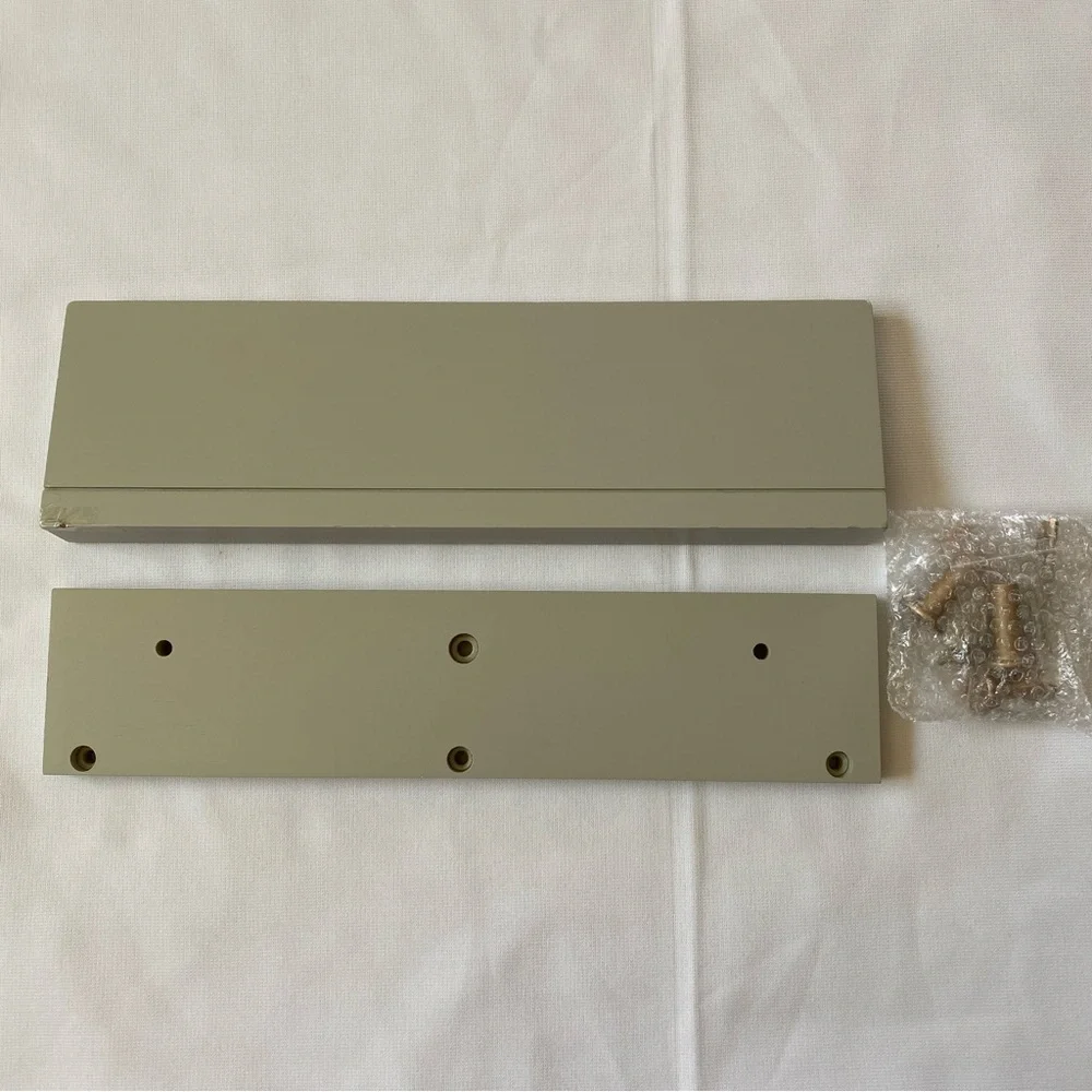 Sleek Olive Green Wall Shelf